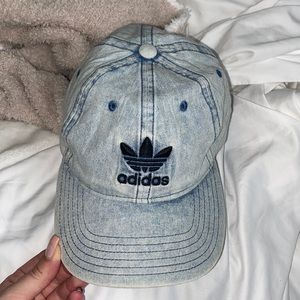 Adidas adjustable denim looking hat